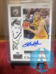 2021 Panini Chronicles Draft Picks Luka Garza Auto CR-LGA